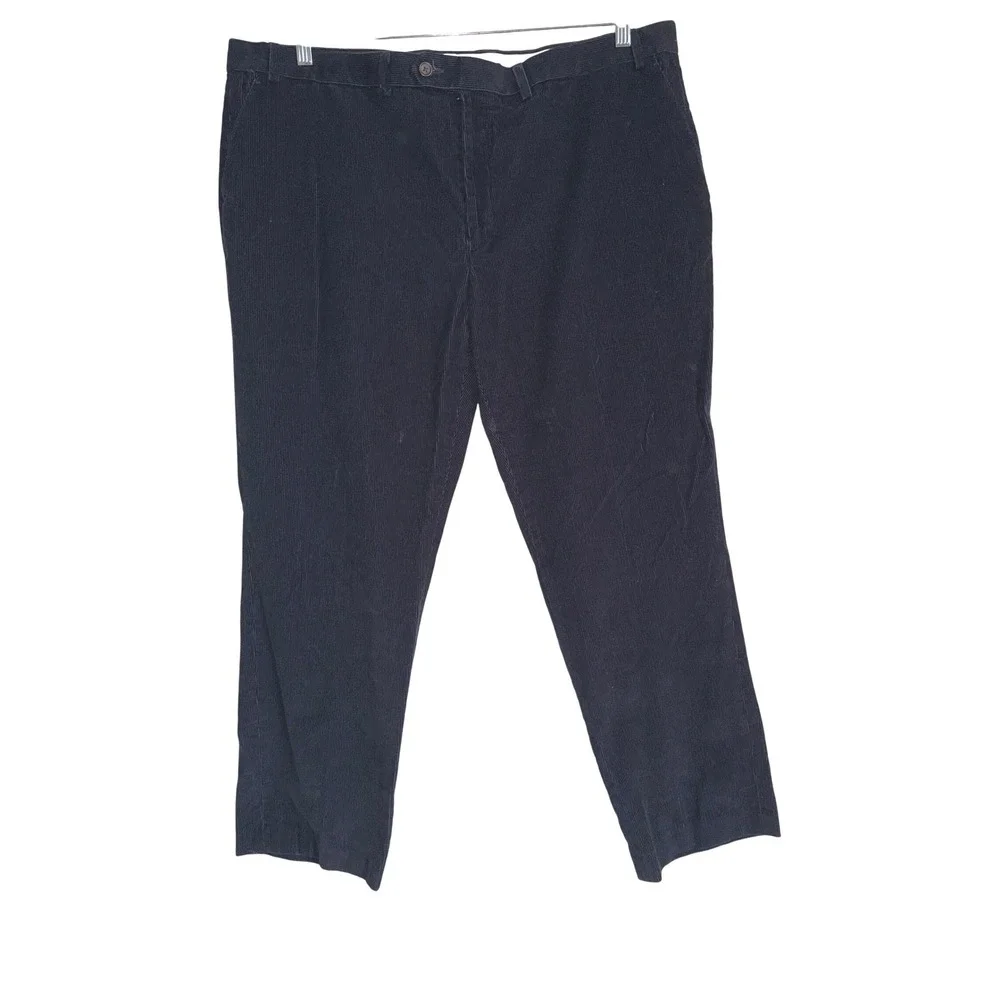 Lauren Ralph‎ Lauren Corduroy Dress Pants Black Dark Academia Work 42x28
